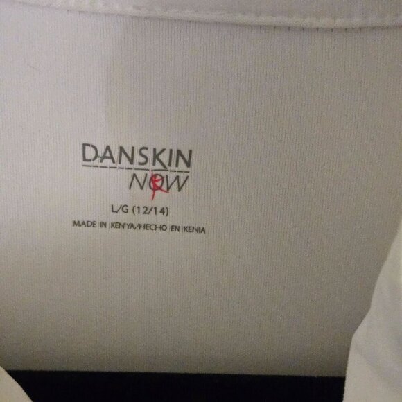 Danskin Now Lot Of 2 Black White Full Zip Mock Neck Track Jacket Size L - Picture 15 of 15